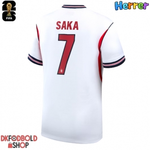 England Bukayo Saka #7 Hjemmebanetrøje VM 2026 Kort ærmer